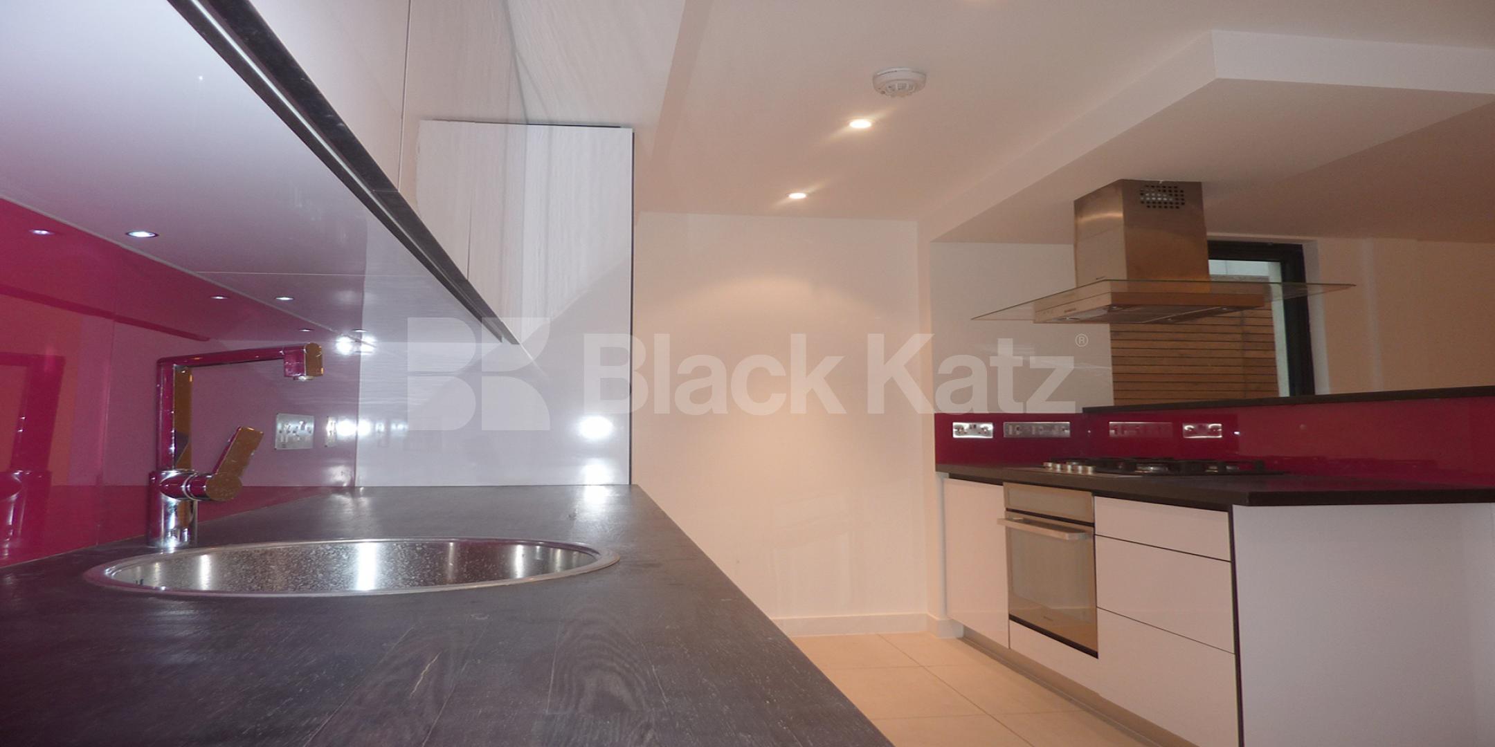 			LUXURY GATED  DEVELOPMENT!, 2 Bedroom, 1 bath, 1 reception Flat			 Harmood Grove, CAMDEN